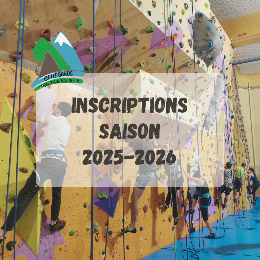 Inscriptions saison 2025-26